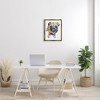 Stupell Industries Fun Hued Pug Puppy Animal Black Framed Floater Canvas Wall Art - 2 of 4