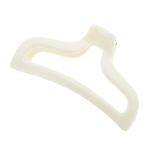 Unique Bargains Fishtail Hair Clips White 1 Pc - 1 of 4