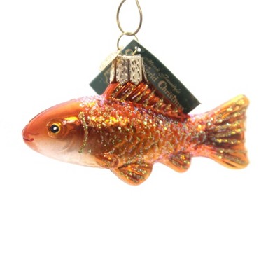 Old World Christmas Goldfish Fresh Water Fins Aquarium  -  Tree Ornaments