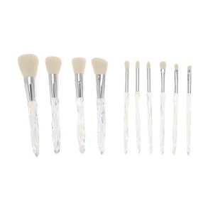 Unique Bargains Convenient Makeup Brush Set 10 Pcs - 1 of 4