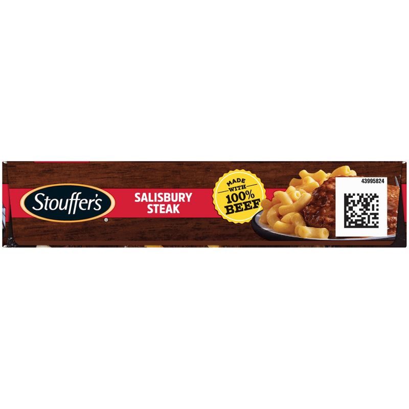 Stouffer&#39;s Frozen Homestyle Classics Frozen Salisbury Steak with Macaroni and Cheese - 9.625oz, 4 of 11