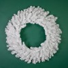 Northlight 30" Unlit White Canadian Pine Artificial Christmas Wreath - 4 of 4