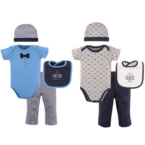 Hudson Baby Infant Boy Layette Boxed Giftset, Handsome, 0-6 Months - 1 of 2