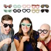 Big Dot of Happiness Best Mom Ever Glasses - Paper Card Stock Mother's Day Photo Booth Props Kit - 10 Count - 2 of 4