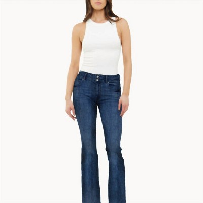 Women's Mid Rise Wide Leg Jeans - articles of society