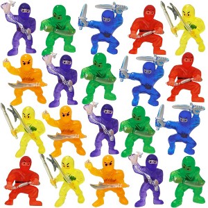 ArtCreativity Assorted Mini Ninja Figurines (Pack of 48) - 1 of 4