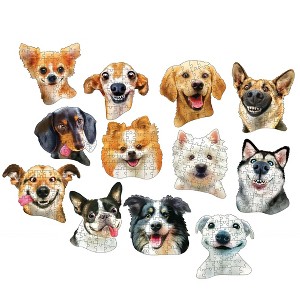 Cra-Z-Art Dog Selfies | 12 Mini Jigsaw Puzzles | 500 Total Pieces - 1 of 4