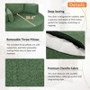 360° Swivel Chair, Rotating Round Sofa Chair With 3 Removable Pillows For Living Room, Bedroom, Office And Hotel - 4 of 4