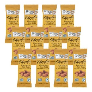 Chocolove Almonds and Sea Salt in Dark Chocolate Bar - Case of 12/1.3 oz - 1 of 4