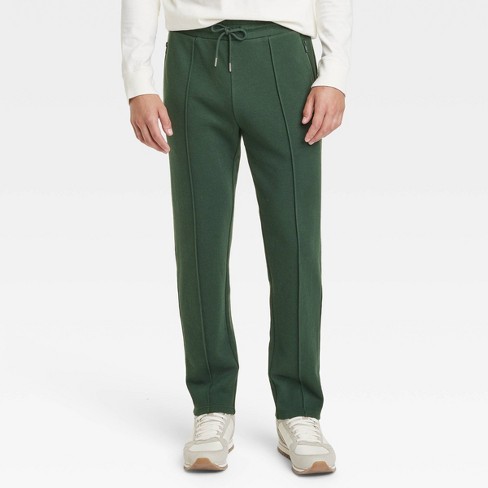 Men's Regular Fit Track Suit Pants - Goodfellow & Co™ Forest Green Xs ...