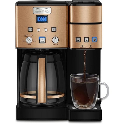 Cuisinart Coffee Center 12 Cup Coffeemaker And Single-serve Brewer -  Ss-15p1 : Target