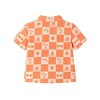 Andy & Evan  Infant Orange Printed Check Terry Set - 4 of 4