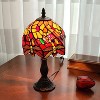 Amora Lighting Tiffany Style Dragonfly Table Lamp 14.5 Inch Tall - 2 of 4