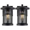 Osprey 7.5" Outdoor Sconce (Set of 2) - PLT4029 - Black - Safavieh - 4 of 4