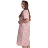 Dreamcrest Short Sleeve Seersucker Duster Housecoat Women Sleepwear - 2 of 3