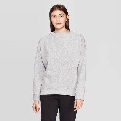 high neck sweatshirt women's