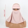 Unique Bargains Full Face Mask Brim Design Adjustable 11.81" - 4 of 4