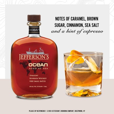 Jefferson's Ocean Aged at Sea Bourbon Whiskey - 750ml Bottle