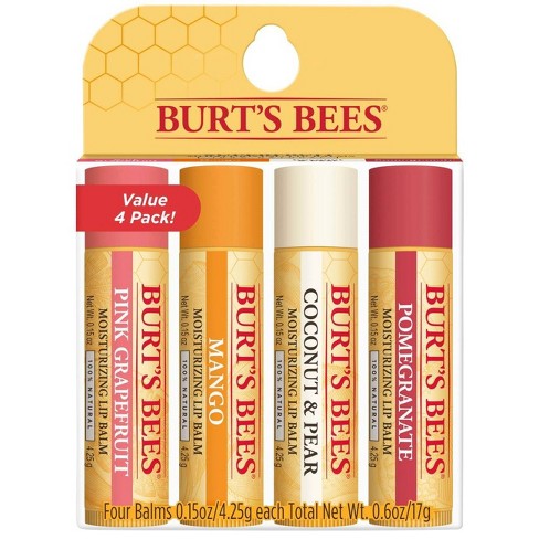 Burt's Bees Lip Balm - 4ct - image 1 of 4
