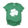 Simply Sage Market Grunge Clover Short Sleeve Tee - XS - Grass - 2 of 4
