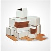 supplyhut 50 4x4x3 White Cardboard Paper Boxes Mailing Packing Shipping Box Corrugated - image 2 of 4