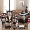Creative Scents Dublin Brown 6-Piece Bathroom Accessories Set - 2 of 4