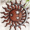 SPI Home Sun, Moon & Stars Wall Plaque – 28" Round Celestial Metal Wall Art for Indoor or Outdoor Display - 3 of 3