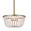 Elegant Lighting Gianna 13 inch pendant in brass - 3 of 4