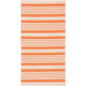 Courtyard CY6062 UV & Stain Resistant Non-Shedding Power Loomed Indoor/Outdoor Rugs - Safavieh - 1 of 4