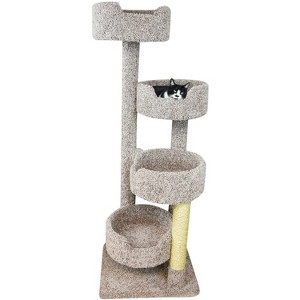 HomeStock Large Cat Tower with 4 Easy to Access Spacious Perches - 1 of 4