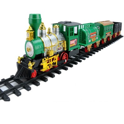 all aboard by battat christmas animated train set