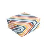 Square Gift Box Rainbow Striped - Spritz™