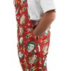 Elf All-over-Print Adult Red Union Suit - 2 of 3