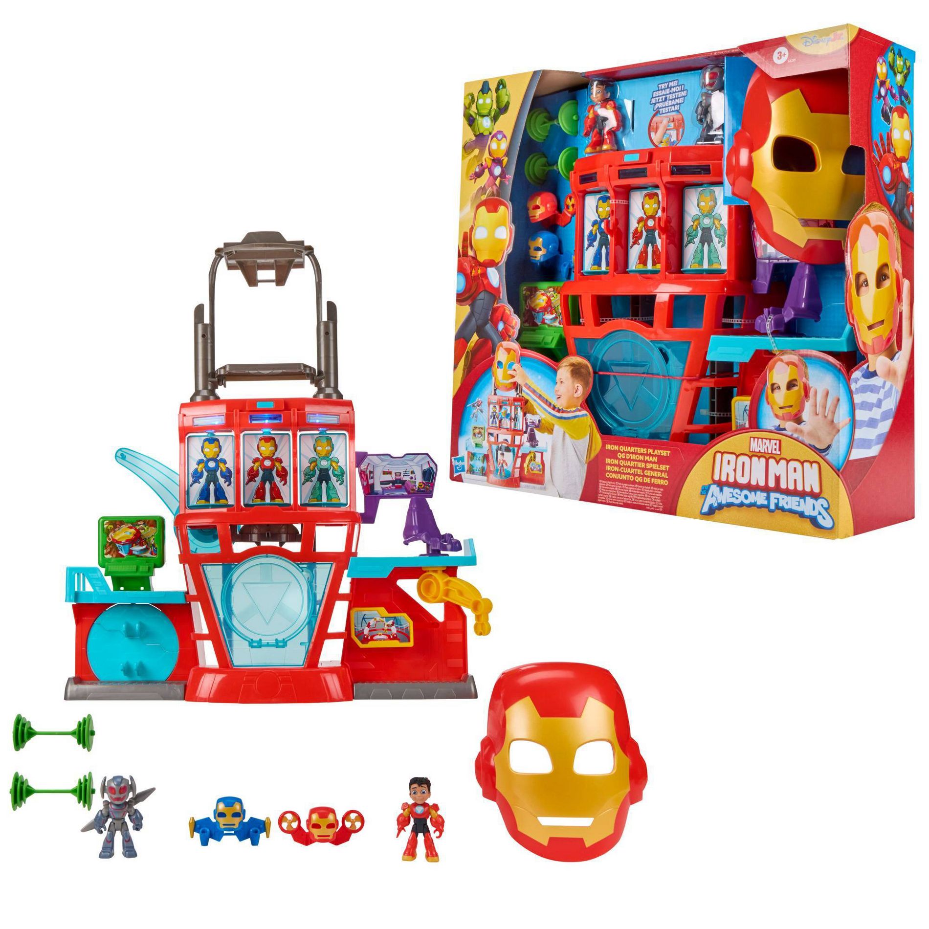 IRONMAN IQ Action Figure Playset