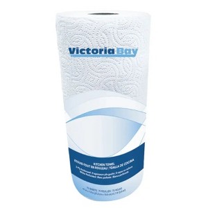 Victoria Bay Compostable Paper Towels FSC Certified Made in USA - Pack of 8 - 1 of 1