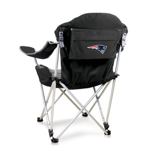 NFL New England Patriots Reclining Camp Chair with Head Support - 1 of 4