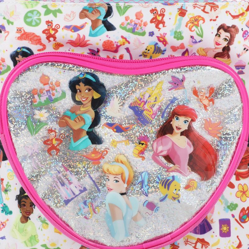 Disney Princess 3-Piece Youth Beach Backpack Set With Water Bottle, 3 of 7