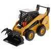 Diecast Masters 1/32 CAT 272D3 Skid Steer Loader w/ Bucket, Fork and Grapple Tools 85678 - 3 of 4