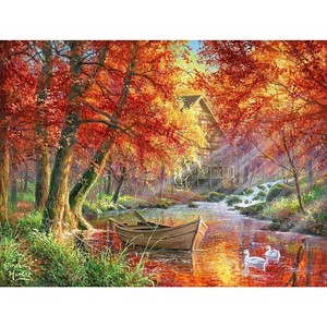 Sunsout Vibrant Morning 500 pc   Jigsaw Puzzle 69806 - 1 of 4