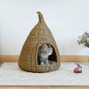 Pawsmark Natural Willow Pet Sleeping Bed, Cave, Basket For Dog Or Cats ...