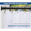 Shower Curtain Rod - Never Rust Non-Slip 43-72 Inch Stainless Steel - 2 of 4
