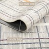 Indoor Modern Soft Area Rugs for Bedroom Decor Washable Strip Abstract Carpet Low Pile Non Slip Floor Mat For Living Room - 4 of 4
