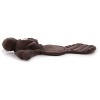 goDog Silent Squeak Flattie Beaver Plush Dog Toy, Chew Guard Technology, Large - 2 of 4