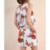 Women's Floral Pocket Romper - umgee L - 2 of 4