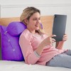 Cheer Collection Back Support Wedge Pillow with Adjustable Neck Pillow - 2 of 4
