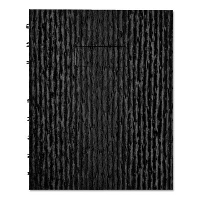 Blueline NotePro Executive Notebook College/Margin Rule 9 1/4 x 7 1/4 White 75 Sheets A7150EBLK