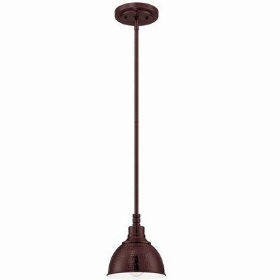 Craftmade Lighting Timarron 1 - Light Pendant in  Aged Bronze Brushed