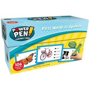 Teacher Created Resources® Power Pen® Learning Cards: First Words in Spanish - 1 of 3