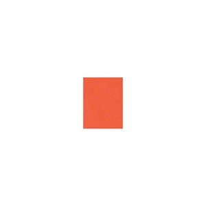 LUX 100 lb. Cardstock Paper 11" x 17" Tangerine 50 Sheets/Ream (1117-C-112-50) - 1 of 1