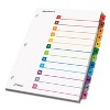 Cardinal Traditional OneStep Index System 12-Tab 1-12 Letter Multicolor 12/Set 61218 - 2 of 2